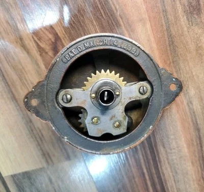 Antique Victorian Mechanical Door Bell Pat March 14 1899 Fire Alarm Brass Copper - Image 1 of 4