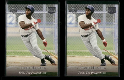 1995 Upper Deck Minor League Torii Hunter FUTURE STOCK #128 - Minnesota Twins - Image 1 of 4