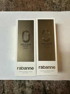 Paco Rabanne Million Gold For Her Lotion Le Pour Le Corps Body Lotion 3.4oz - Picture 1 of 4