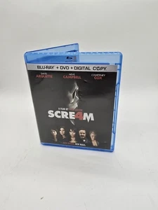 Scream 4 (Blu-ray + DVD) - Blu-ray David Arquette + Musik CD schneller kostenloser Versand  - Bild 1 von 3