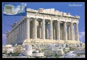 GREECE 2004 Maximum Card - Parthenon Athens Olympic Games Juegos Olímpicos Jeux - Imagen 1 de 2