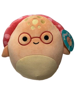Squishmallows Caine the Turtle with Glasses 8" Plush First to Market Stuffed Toy - Picture 1 of 3