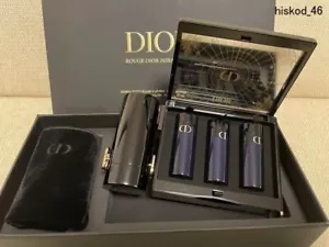 Dior Rouge Minaudiere CLUTCH Coffret 2022 Holiday LTD. Lipstick COLLECTION Set - Picture 1 of 3