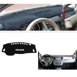 For NISSAN VERSA 2007-2010 black Dashboard Cover Dashmat Dash Anti-Sun Mat Pad - Picture 1 of 9