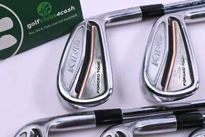 Cobra King Forged Tour Irons / 6-PW / Stiff Flex KBS Tour FLT 110 Shafts - Picture 1 of 7