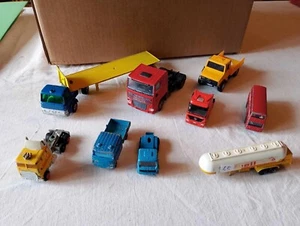 9 Modellini camion Daf Ford Mercedes ecc. scala varie - Foto 1 di 1