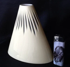 Sgrafo Modern Entwurf Peter Müller Gelb Ritzdekor oval dreieckige Vase 1927 Rare - Bild 1 von 11