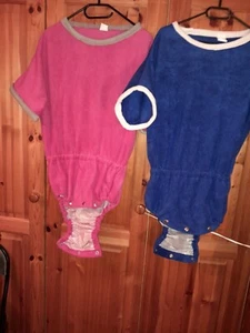 AB/DL Diaper Windelbody, ohne PVC nur aus Fleece Stoff Gr. M -- XL Oder Mit PVC - Bild 1 von 8