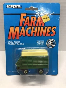 ERTL Replica Farm Machines John Deere Forage Wagon Implement No 567 New - Picture 1 of 5