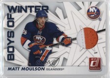 2010-11 Donruss Boys of Winter Threads Prime /50 Matt Moulson #74