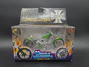 West Coast Choppers Jesse James Muscle Machines El Diablo II Motorcycle 1:18  - Picture 1 of 12