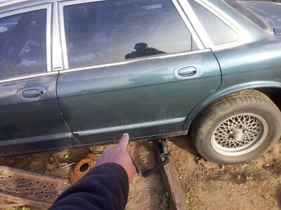 Moldura de puerta trasera para conductor Jaguar OEM 1995-97 x300 XJ6 HNA 5709 AA Foto 1 de 4