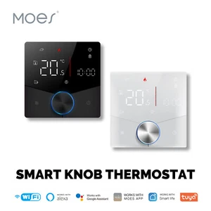 WiFi Smart-Heizungsthermostat mit Drehknopf Für Wasser Gas und Elektroheizung - Bild 1 von 24