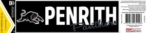 NRL Car Window Decal - Penrith Panthers - Sticker 280mm - Picture 1 of 2