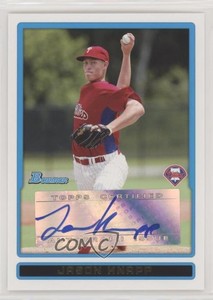 2009 Bowman Retail Prospect Auto Jason Knapp #BPA-JK Auto