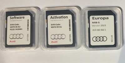 Genuine Audi A3, RS3 SAT NAV MIB-S SD Card Europe  latest 2023 - 8V0060866S - Image 1 of 2