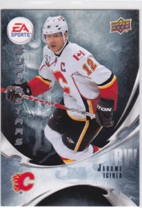 10/11 UD..JAROME IGINLA..EA SUPERSTARS..CARD..# EA-4..FLAMES..COMBINED SHIP - Picture 1 of 1