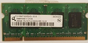 QIMONDA 256MB PC2-5300S-555-12-C0 LAPTOP RAM MEMORY CARD - Picture 1 of 1