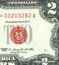 (( STAR )) $2 1963 (( CU )) United States Note ** DAILY CURRENCY AUCTIONS