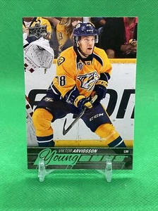 2015-16 Upper Deck #222 Young Guns Viktor Arvidsson RC - Foto 1 di 2