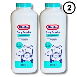Little Tikes Polvo Hipoalergénico para Bebé Aloe y Vitamina E Libre de Parabenos Paquete de 2 - Imagen 1 de 4