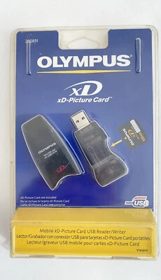 SEALED NEW Olympus Camedia MAUSB-100, USB Stick For Reading XD Picture Cards - Image 1 of 3