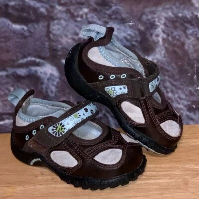 Merrell Pacific Jump Junior Brown/Blue Infant Toddler Shoe Size 4 - Image 1 of 4