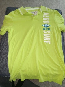 lime green aero surf large polo - Picture 1 of 4