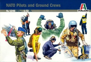 Italeri 1/72 1246 Modern NATO Pilots and Ground Crews (48 Figures, 20 Poses) - Picture 1 of 5