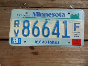 Minnesota RV Camper License Plate - Picture 1 of 1