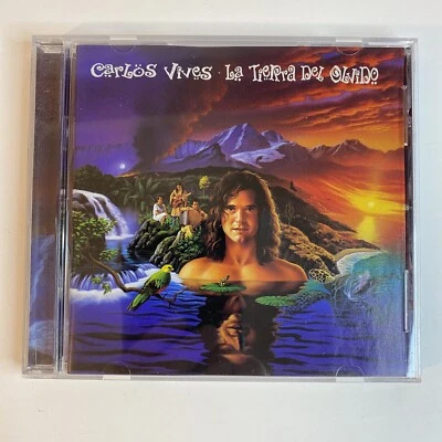 La Tierra Del Olvido - Carlos Vives (CD, 1995, PolyGram Records) Sonolux Mercury - Image 1 of 4