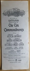 Cecil B. DeMille - Why I Made The Ten Commandments - Circa 1956 - Picture 1 of 2