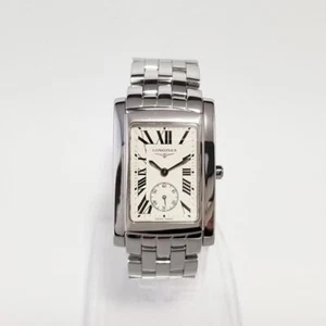 Reloj Longines Dolce Vita L5.655.4 esfera blanca para mujer batería reemplazado usado - Imagen 1 de 16