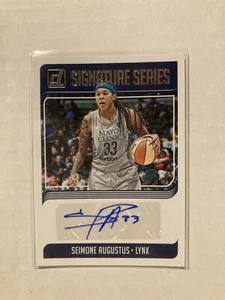 2019 Panini Donruss WNBA Autograph Siemone Augustus - Picture 1 of 1