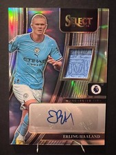2022/23 Panini Select Premier League Erling Haaland Auto Patch