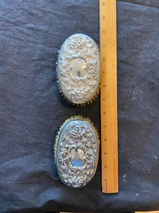 STIEFF ROSE STERLING 1 BRUSH FOR $150 EACH, 1 MONOGRAMMED AND  1 NOT, PRICE EACH - Picture 1 of 4