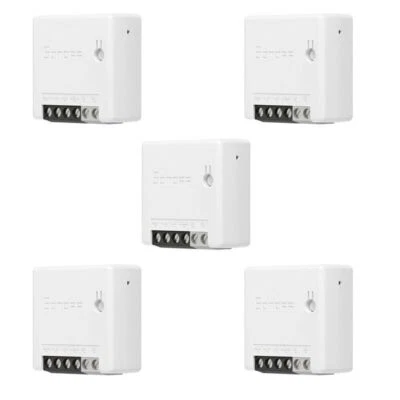SONOFF MINI R2 WIFI APP DOMOTICA SMART SWITCH INTERRUTTORE ALEXA GOOGLE HOME 5PZ