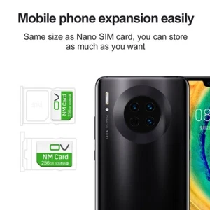 128GB NM Karta Nano Memory Memoria Micro SD Huawei P30 P40 Mate 20 50 Pro Lite - Zdjęcie 1 z 7