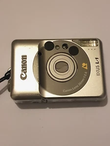 Canon Ixus L-1 Compact APS Film Point & Shoot Camera Tested Working f/2.8 26mm - Picture 1 of 5