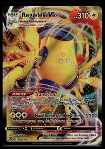 SWSH12: Silver Tempest #058/195 Regieleki VMAX - Picture 1 of 2