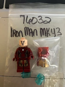 Lego 76032 Iron Man MK43 Avengers Marvel Minifigure - Picture 1 of 1