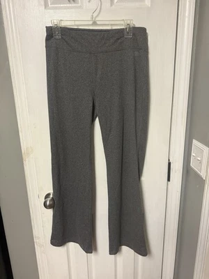 Pantalón Justice Girls Gris Pierna Ancha Talla 14 Plus Yoga Atlético Cómodo Cintura Elástica Foto 1 de 4