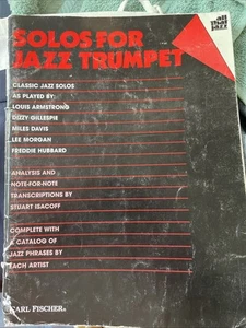 All That Jazz Solos For Jazz Trumpet By Carl Fischer - Picture 1 of 1