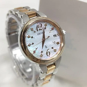 Seiko Lukia SSVW154 Limited Ed Solar Watch Women's 38mm Used - Picture 1 of 15