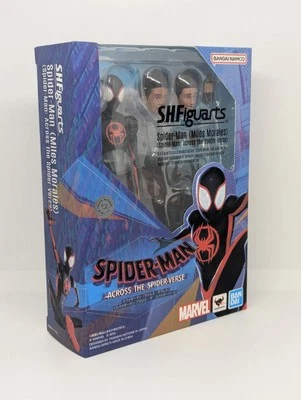 Spider-Man: Across the Spider-Verse S.H.Figuarts SpiderMan Miles Morales Figure - Image 1 of 4