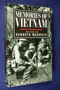 MEMORIES OF VIETNAM Kenneth Maddock AUSTRALIAN VIETNAM WAR BOOK - Picture 1 of 12
