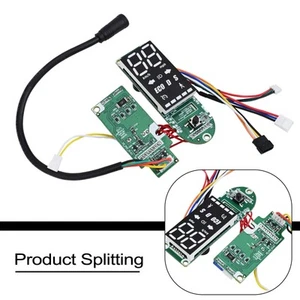 Scooter Dashboard Compatible with For Ninebot F2 Models Aluminum Design - Picture 1 of 16