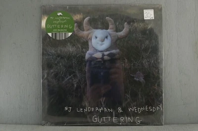 MJ LENDERMAN and WEDNESDAY Guttering OLIVE GREEN VINYL Record NEW Alternative - Image 1 of 3