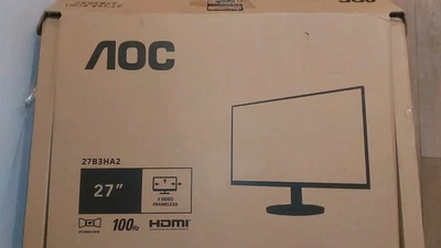 Cracked Screen Spares And Repairs Aoc 27inch Monitor 100hz - Image 1 of 2