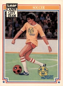 1987 Leaf Candy City Team Hall of Fame Greats: Special Olympics #S4 Soccer - Bild 1 von 2